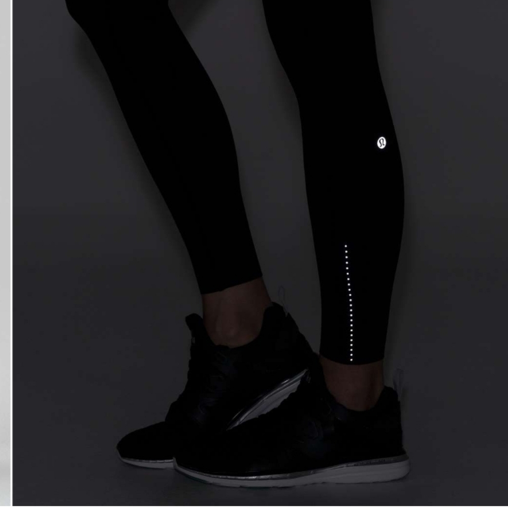 lululemon Black Fast & Free Tights Size 6 Black